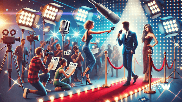 one celebrity, hear, friend, talk, interested, picture, movies, anybody, film