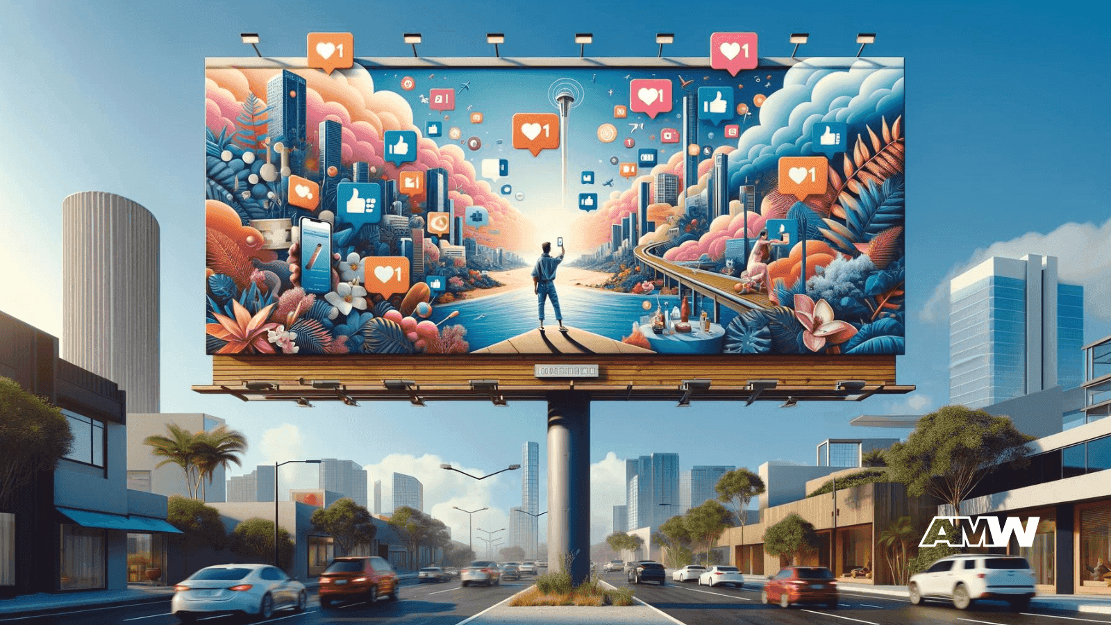 Billboard ads, influencer marketing