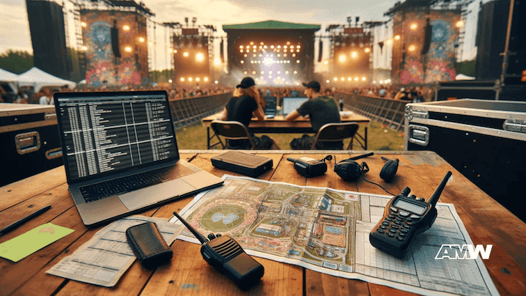 Music festival management