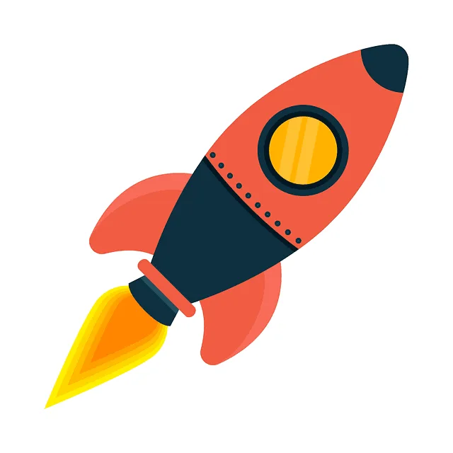 rocket launch, rocket ship, icon, new year marketing campaign, year marketing ideas, new year's resolutions, new year's eve, boost sales