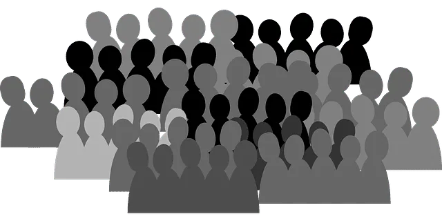 crowd, mass, people