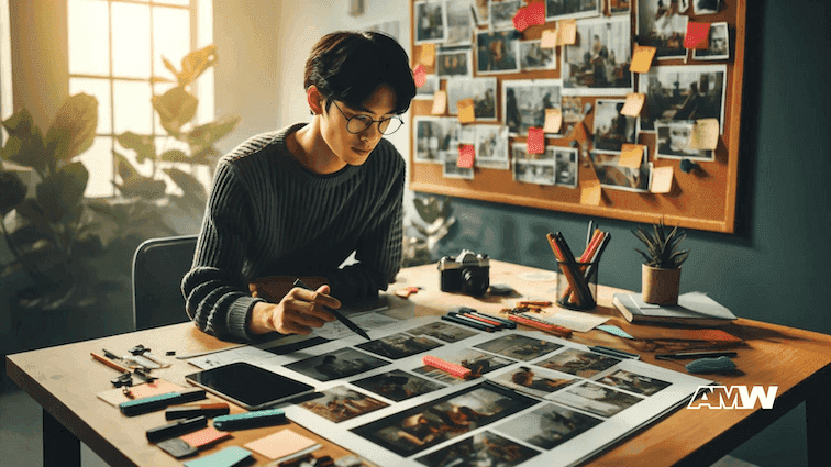 Storyboarding, video marketing