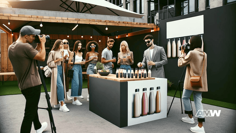 influencer marketing, own brand, non competing brand, guerrilla marketing, examples