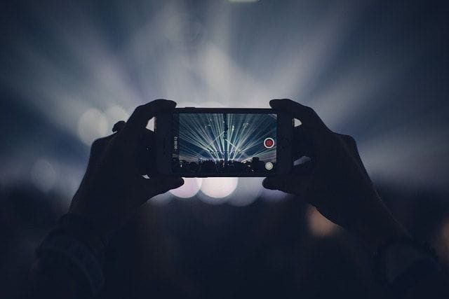 iphone, concert, lights, music video, music video ideas, create a music video, whole video, video camera, lip sync