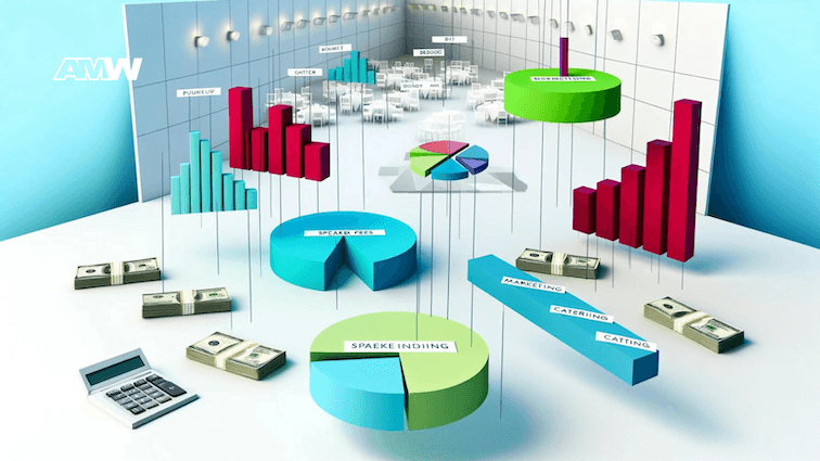 conference planners, fixed costs, variable costs, find sponsors.