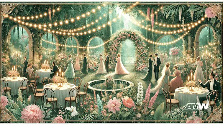 invite guests, secret garden