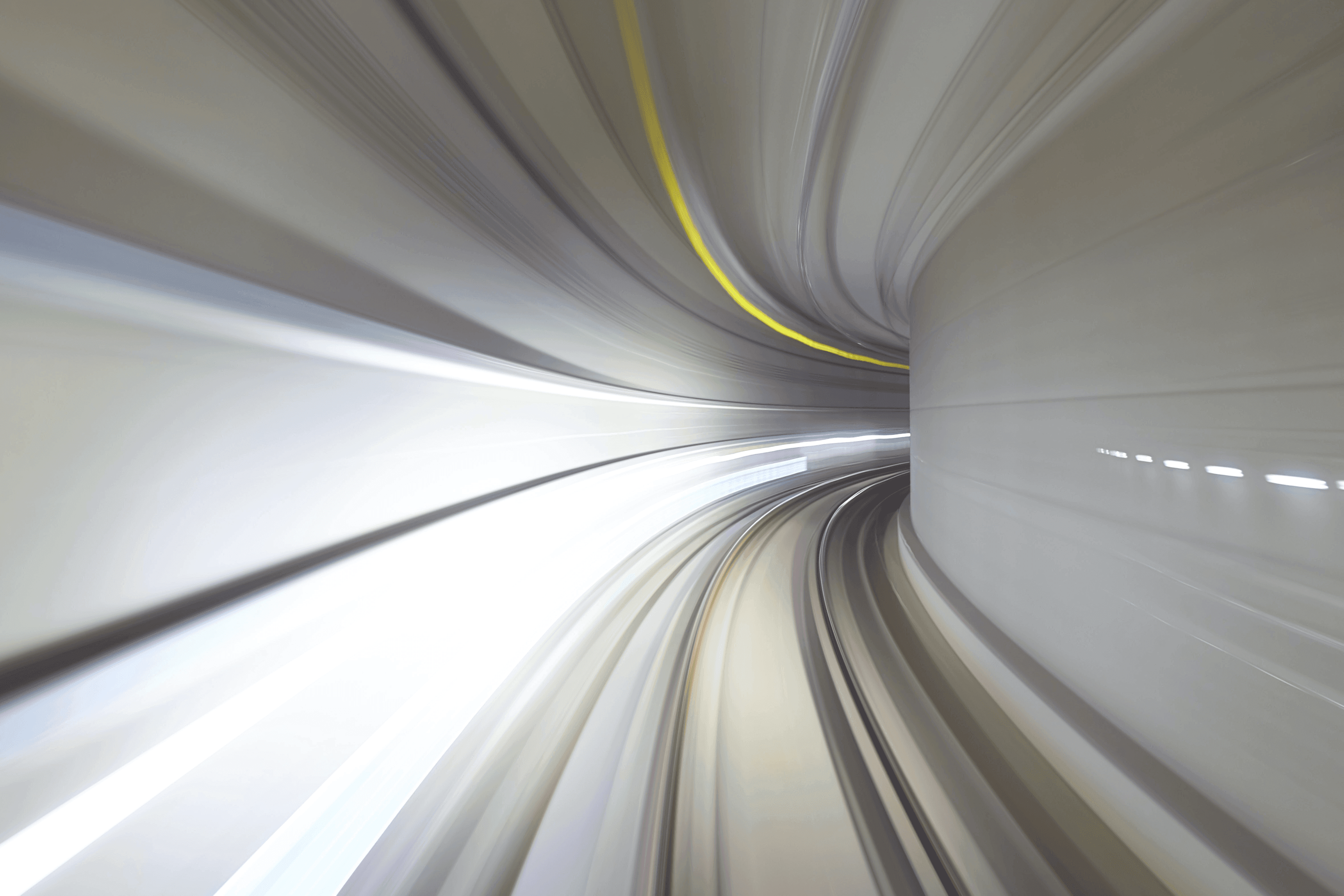 train track, tunnel.