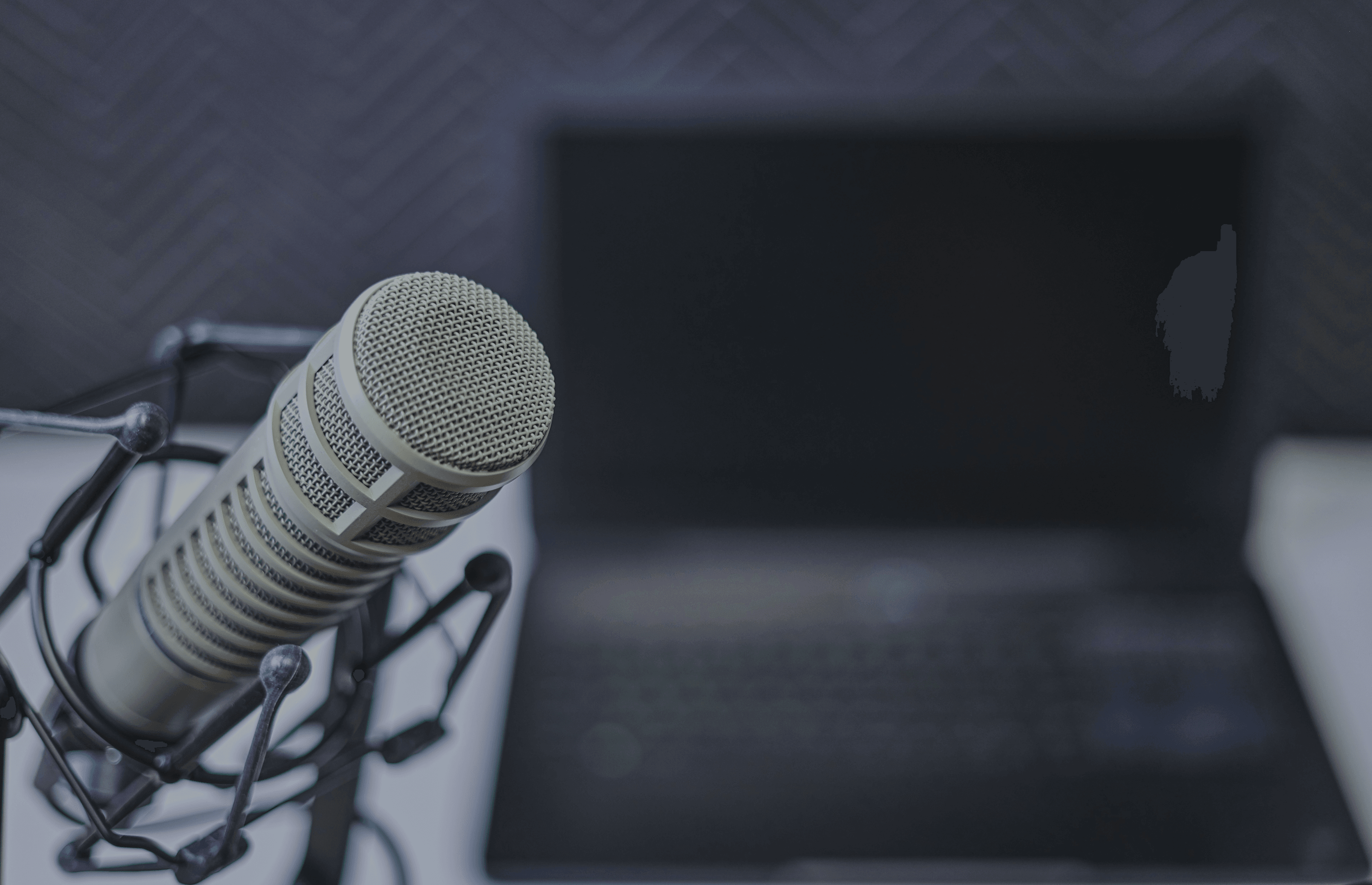 microphone, podcast interview.