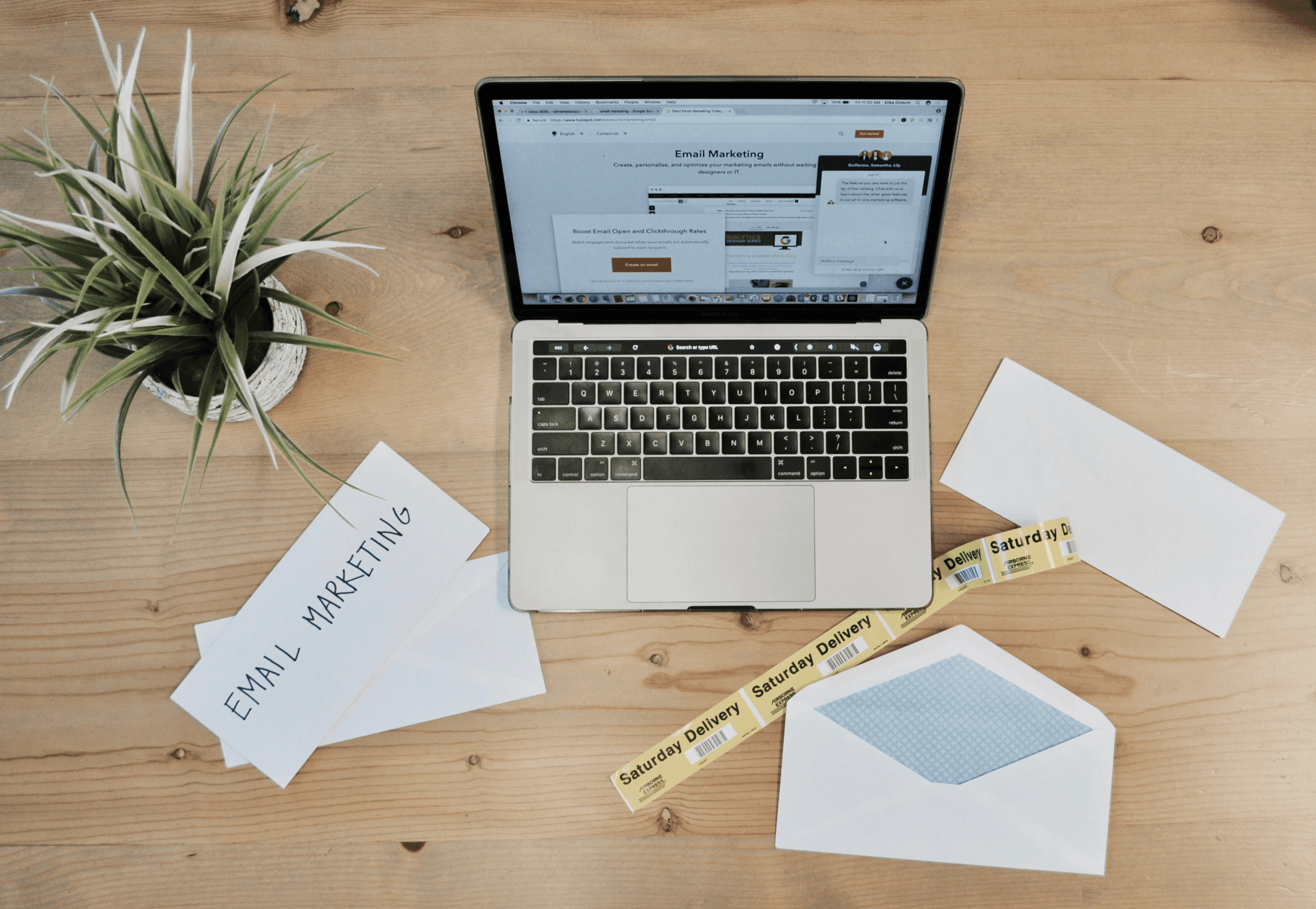 Email marketing.