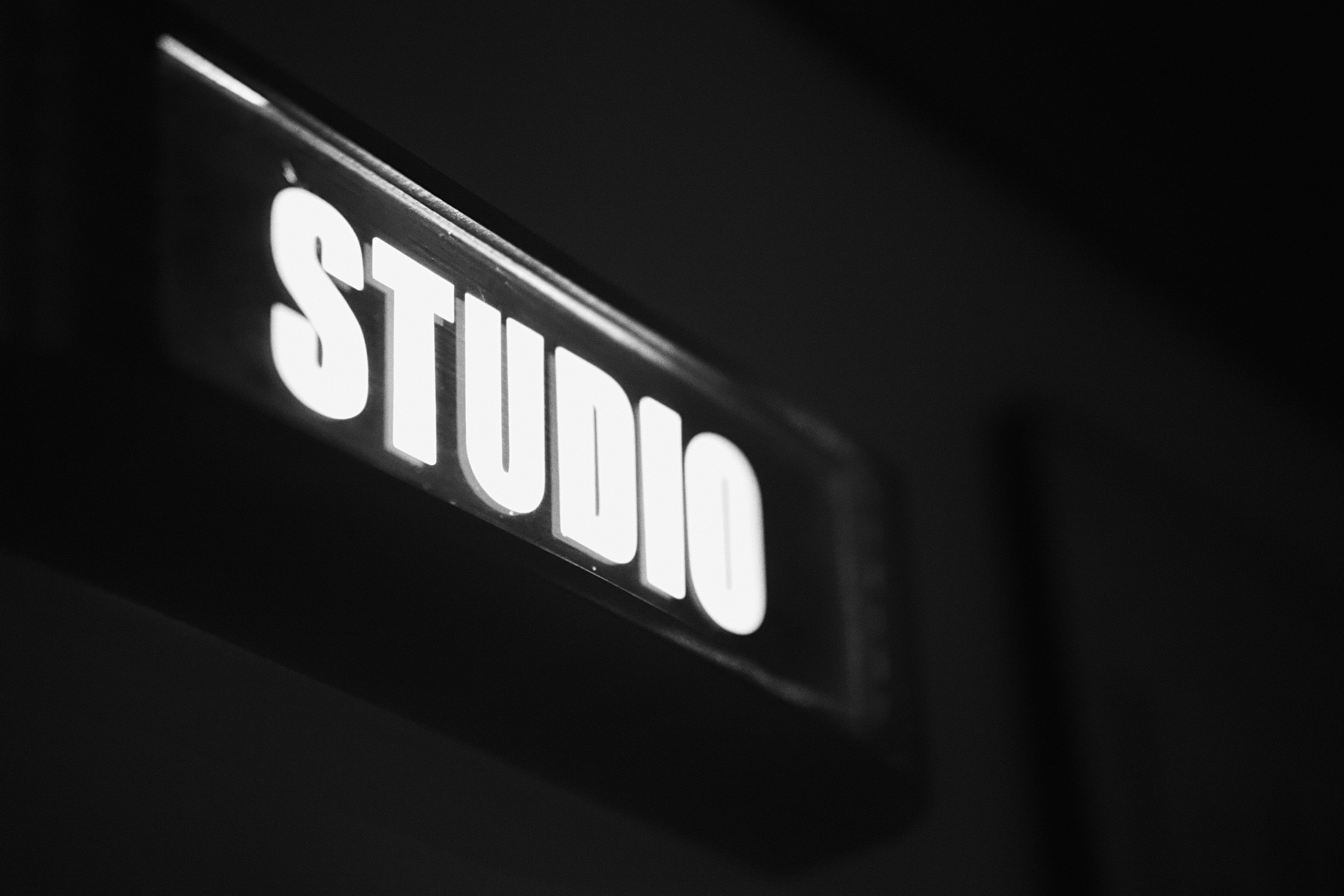 Studio, text, viewers to subscribe.