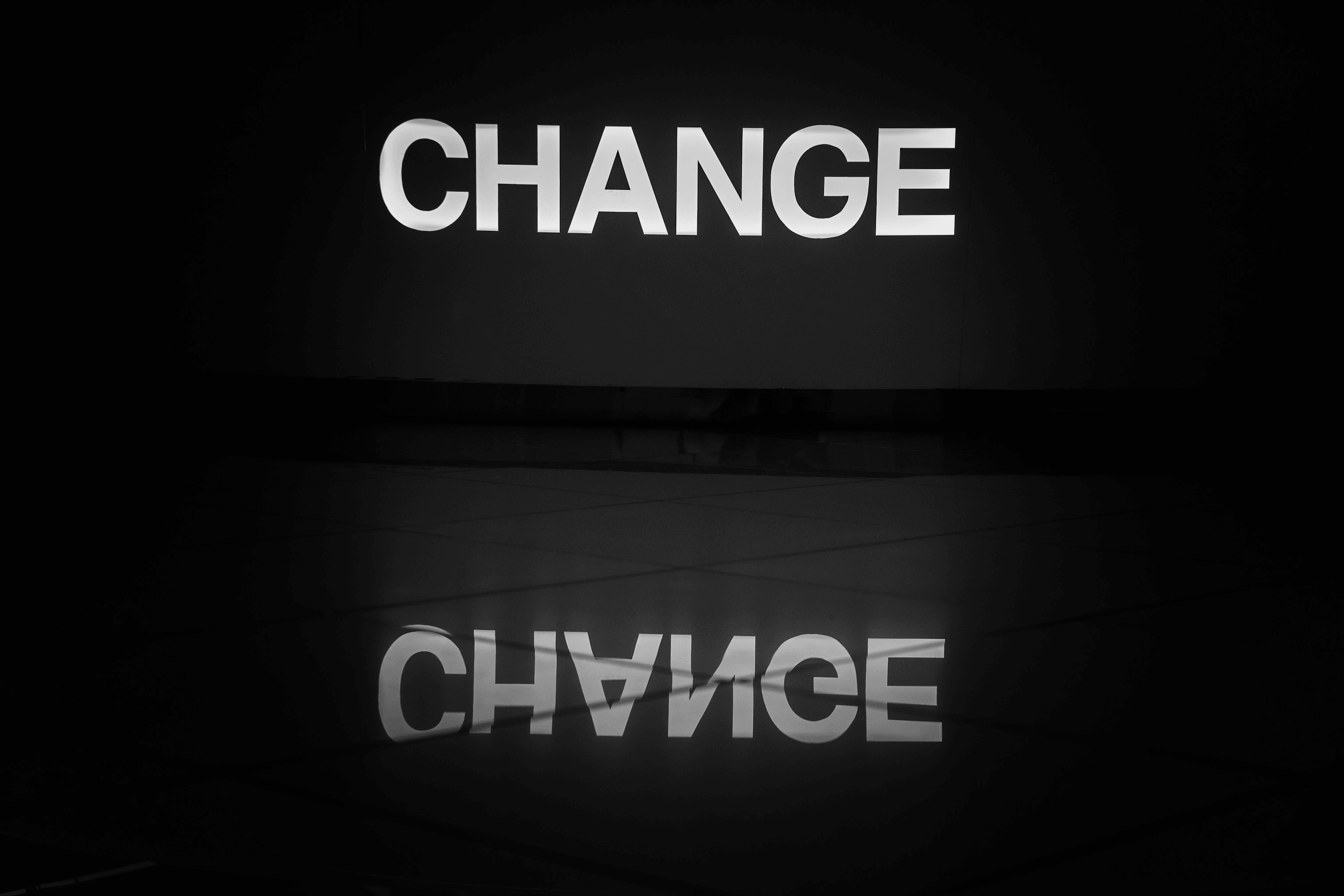 change, text.