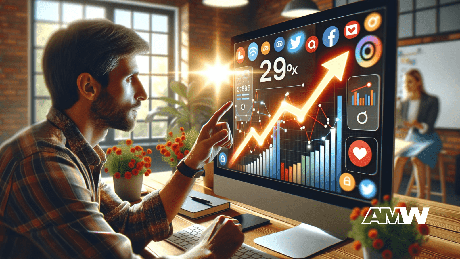 Social media, time users spend.