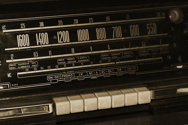 radio, old, nostalgia
