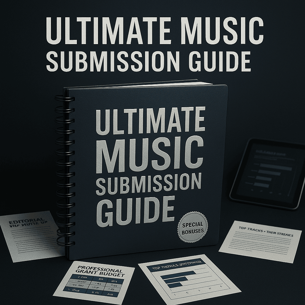Ultimate Music Submission Guide with bonus materials.